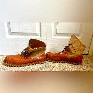 RARE Timberland Abington Fold over boots